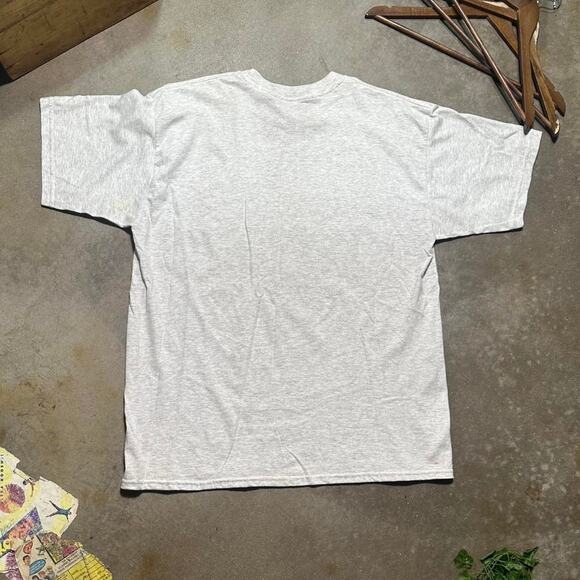 Vintage Y2K The Milwaukee Road Railroad Grand Excursion Tee Shirt Mens XL Grey - Picture 4 of 8